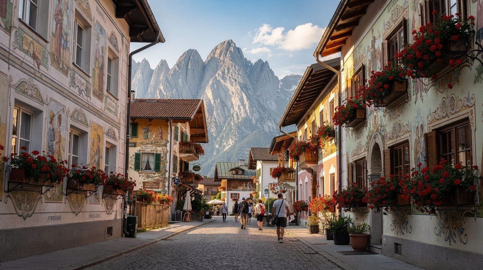 Mittenwald — violin-making village in the Karwendel Alps, Bavaria