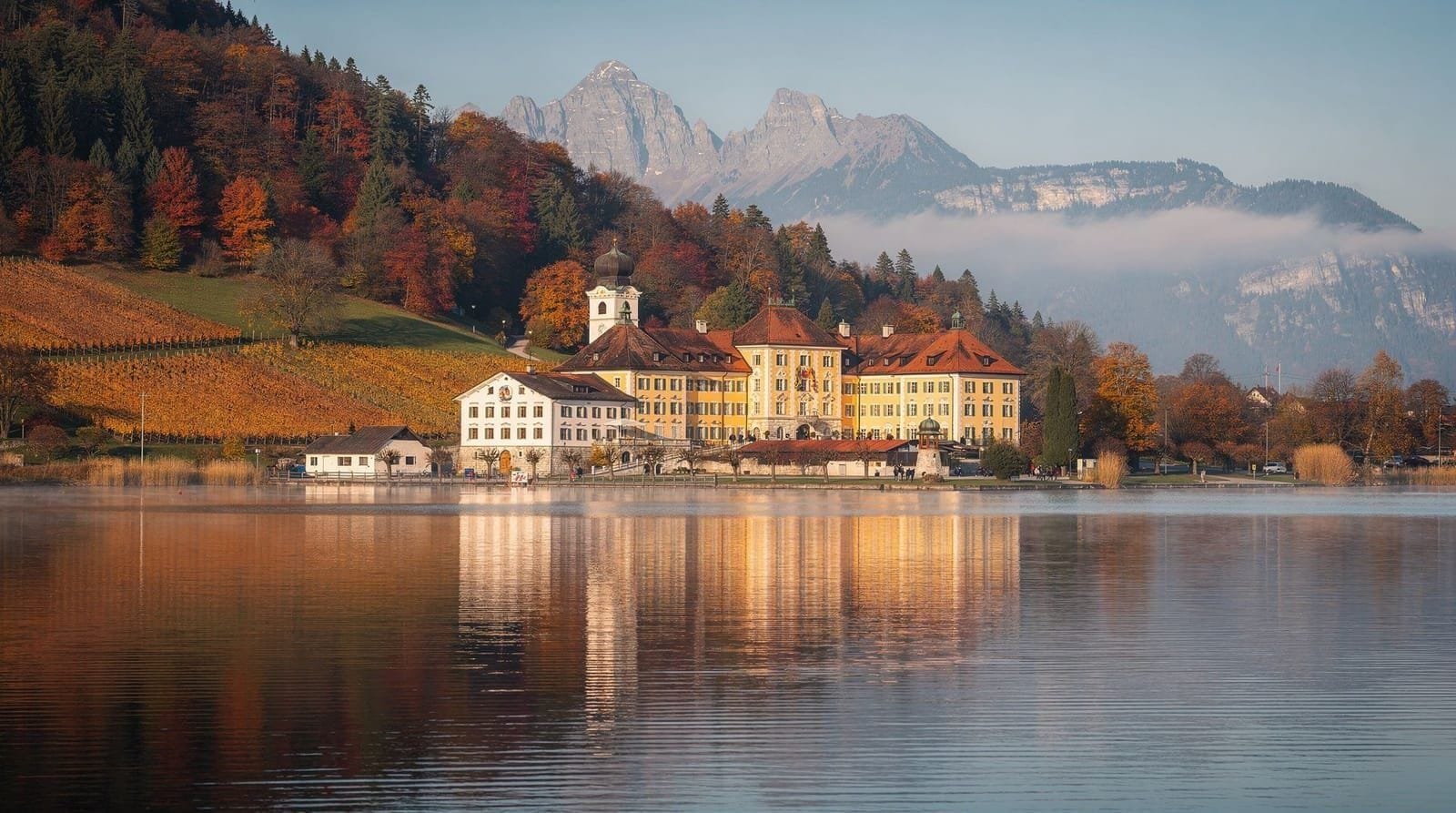 Tegernsee — alpine lake resort with a famous brewery, Bavaria