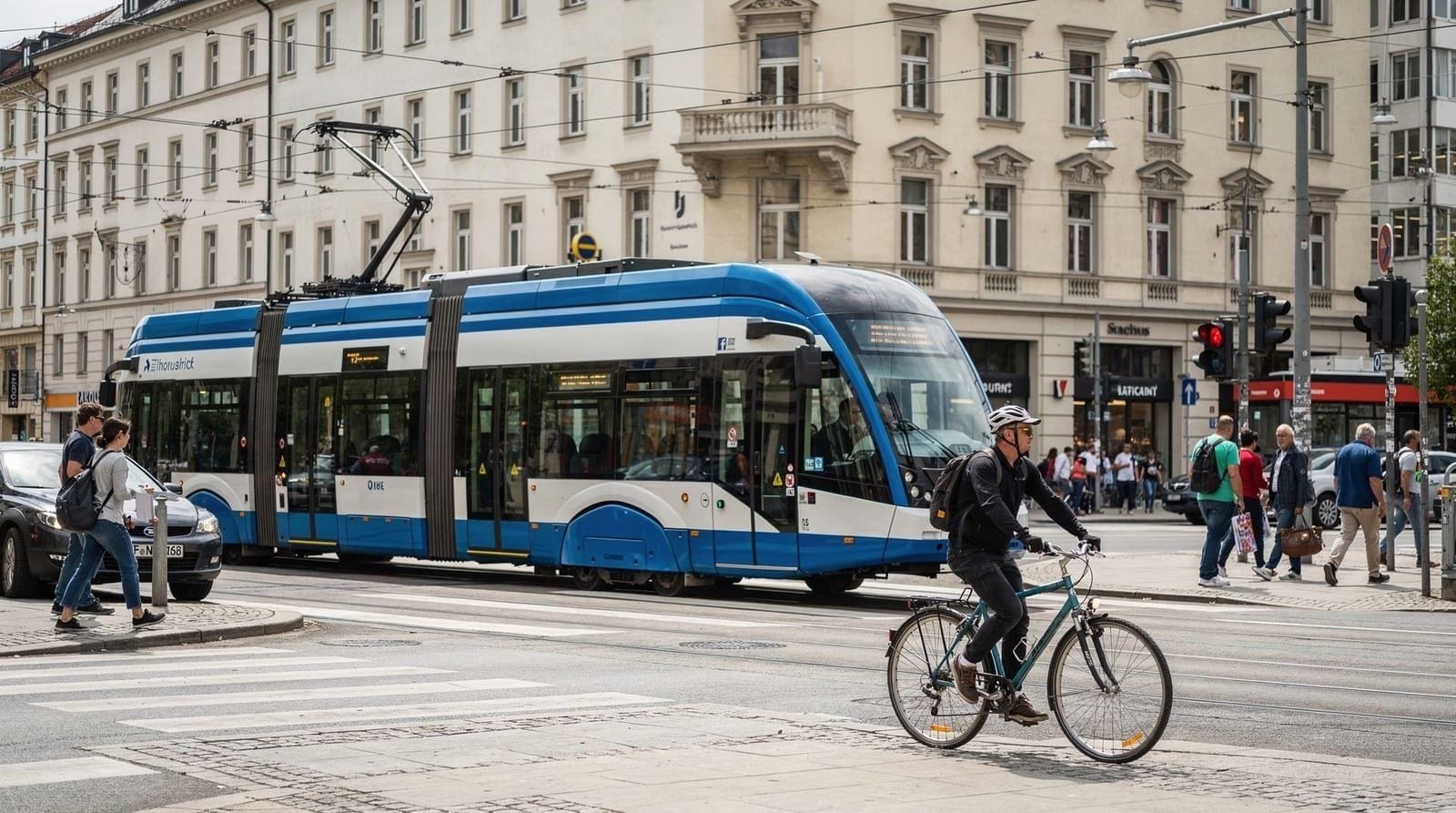 Getting around Munich: walking, transit, bike and car compared — How to get around Munich in 2026. MVV transit covers most trips, the centre is w